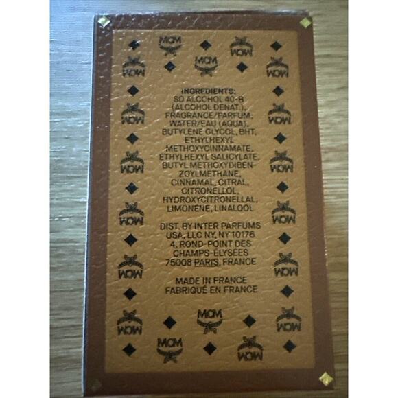 MCM Eau De Parfum 0.23 fl oz/ 7ml Mini Travel Bottle Dabber New In box - Picture 3 of 3